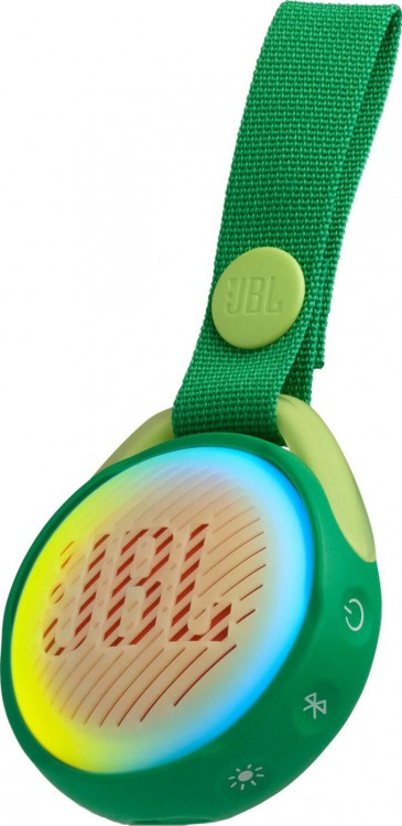 Колонка портативная 1.0 JBL JR POP Green, 3B, Bluetooth, питание от аккумулятора