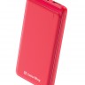 Универсальная мобильная батарея 10000 mAh, ColorWay, Red, 2xUSB, LED индикатор,