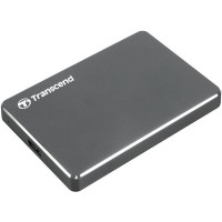 Внешний жесткий диск 1Tb Transcend StoreJet 25C3, Iron Gray, 2.5', USB 3.0 (TS1T