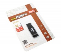 USB Флеш накопитель 32Gb DATO DS3003 Black, DT_DS3003BL 32Gb