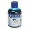 Чернила WWM HP 177 85, Light Cyan, 200 мл, водорастворимые (H77 LC)