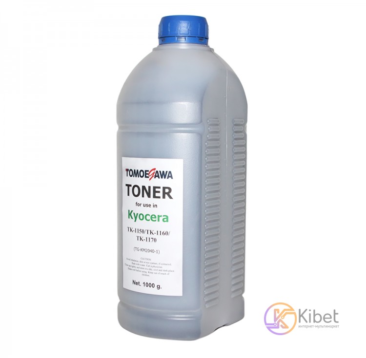 Тонер Kyocera TK-1150 1160 1170, Black, P2040 P2235, M2040 M2135 M2540, банка, 1