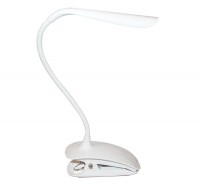 Лампа настольная LED Remax 'Milk Series', White, крепление - прищепка для стола,
