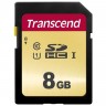 Карта памяти SDHC, 8Gb, Class10, Transend 300S, R95 W45 MB s (TS8GSDC300S)