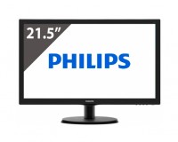 Монитор 21.5' Philips 223V5LSB 62 Black, WLED, TN, 1920x1080, 5 мс, 250 кд м2,
