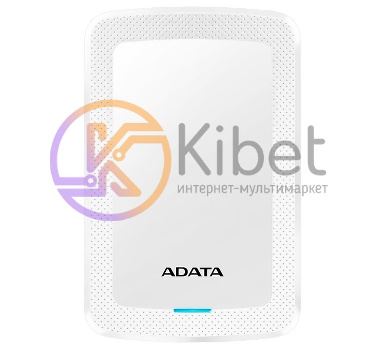 Внешний жесткий диск 1Tb ADATA DashDrive HV300, White, 2.5', USB 3.2 (AHV300-1TU
