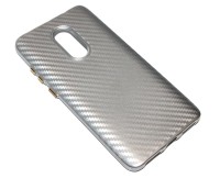 Накладка силиконовая для смартфона Xiaomi Redmi Note 4X Global Carbon silver