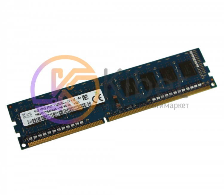 Модуль памяти 4Gb DDR3, 1600 MHz (PC3-12800), Hynix Original, 11-11-11-28, 1.35V