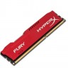 Модуль памяти 4Gb DDR3, 1866 MHz, Kingston HyperX Fury, Red, 10-11-10-30, 1.5V,
