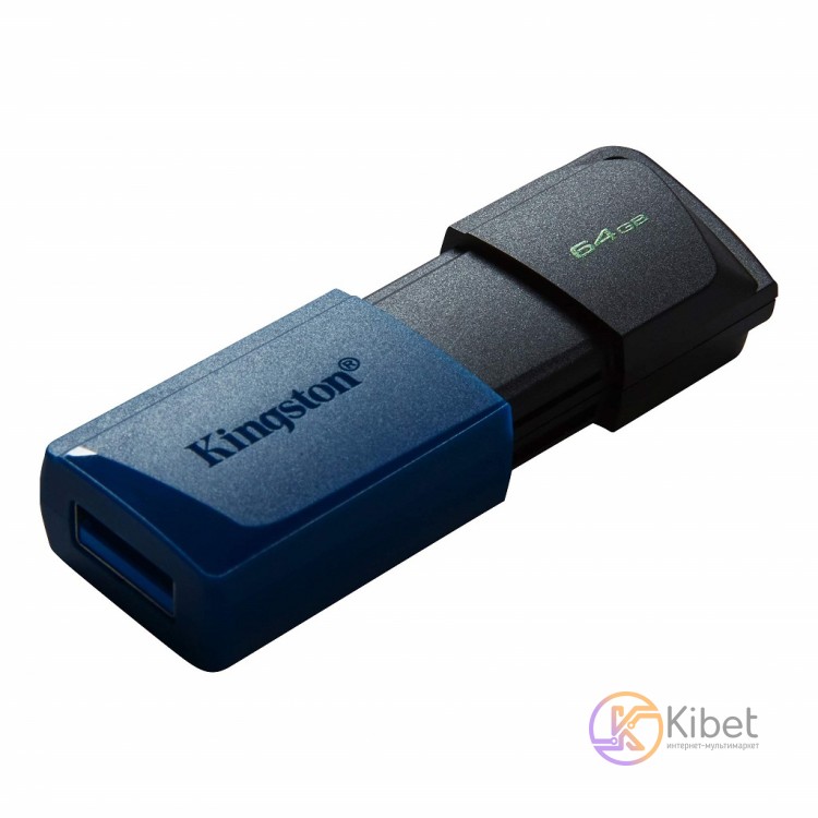 USB 3.2 Флеш накопитель 64Gb Kingston DataTraveler Exodia M, Black Blue (DTXM 64