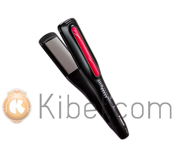 Утюжок для волос Panasonic EH-HS41 Black Pink, 55W, керамика, температурный режи