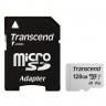 Карта памяти microSDXC, 128Gb, Transcend 300S, Class10 UHS-I U3, SD адаптер, R95