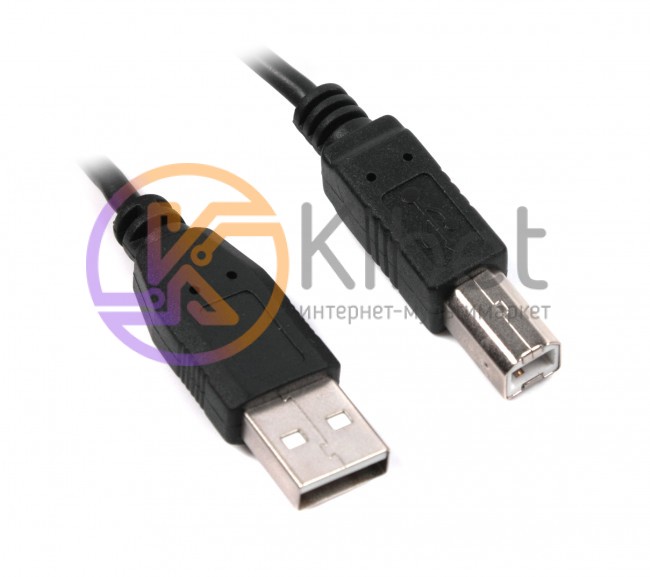 Кабель USB - USB BM 4.5 м Maxxter Black (U-AMBM-15)