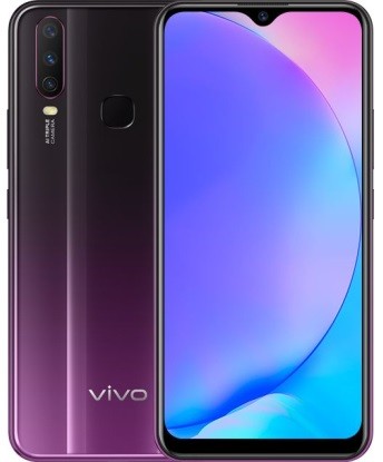 Смартфон Vivo Y17 Mystic Purple, 2 NanoSim, 6.35' (1544x720) IPS, Mediatek MT676