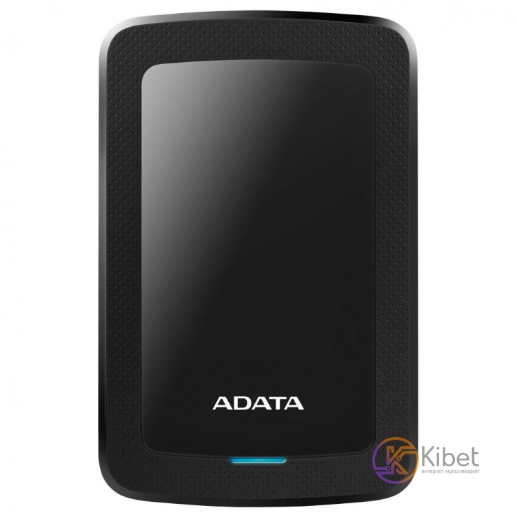 Внешний жесткий диск 1Tb ADATA HV300, Black, 2.5', USB 3.2 (AHV300-1TU31-CBK)