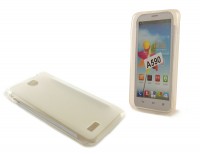 Накладка силиконовая для смартфона Lenovo A590 Transparent