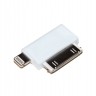 Переходник micro USB - Lightning + iPhone 4 Continent White (ADP-3001WT)