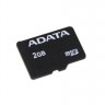 Карта памяти microSD, 2Gb, Class 4, A-Data, без адаптера, AUSD2G-B, bulk