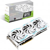 Видеокарта GeForce RTX 2080Ti, Asus, ROG GAMING WHITE OC, 11Gb DDR6, 352-bit, 2x