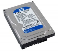 Жесткий диск 3.5' 1Tb Western Digital Blue, SATA3, 64Mb, 7200 rpm (WD10EZEX)