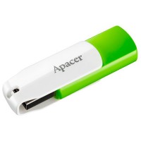 USB Флеш накопитель 16Gb Apacer AH335, White Green (AP16GAH335G-1)