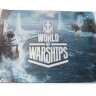 Коврик Office прорезиненый World of Ships (2) 250x290x2mm
