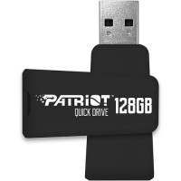 USB 3.1 Флеш накопитель 128Gb Patriot Quickdrive Swivel, Black (PSF128GQDBK3USB)