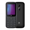 Мобильный телефон 2E E240 2019, Black, Dual Sim (Mini-SIM), 2G, 2.4'' (TN, 240x3