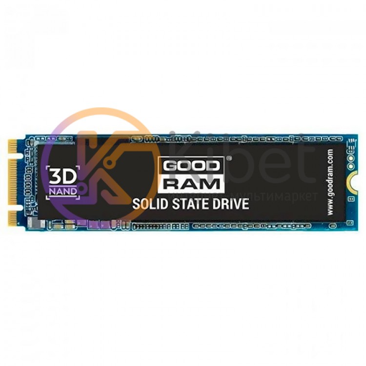 Твердотельный накопитель M.2 256Gb, Goodram PX400, PCI-E 2x, 3D TLC, 1550 850 MB