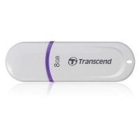 USB Флеш накопитель 8Gb Transcend 330 White 15 7Mbps TS8GJF330