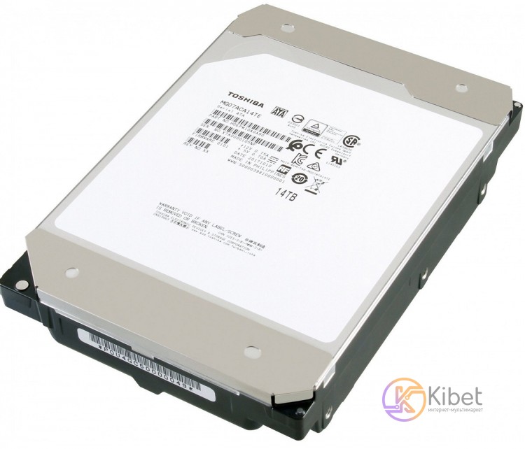Жесткий диск 3.5' 12Tb Toshiba Enterprise Capacity, SATA3, 256Mb, 7200 rpm (MG07