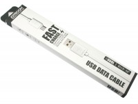 Кабель USB - microUSB, Joyroom 'Fast Charge', White, 1 м (JR-S118)