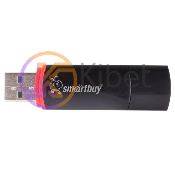 USB Флеш накопитель 64Gb Smartbuy Crown Black SB64GBCRW-K