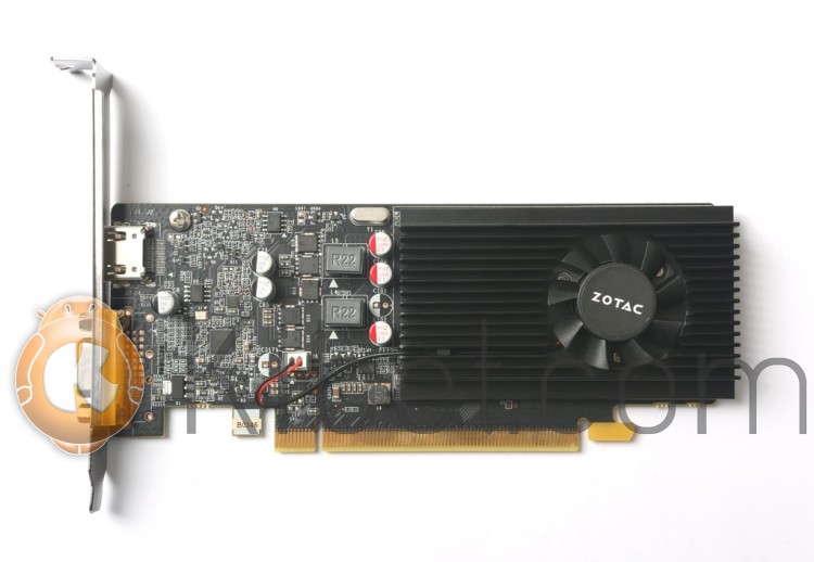 Видеокарта GeForce GT1030, Zotac, 2Gb DDR5, 64-bit, VGA HDMI, 1468 6000MHz, Low