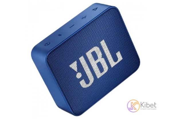 Колонка портативная 1.0 JBL Go 2 Blue, 3B, Bluetooth, питание от аккумулятора,73