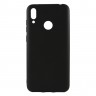 Накладка силиконовая для смартфона Huawei Y7 (2019), Soft case matte Black