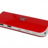 Универсальная мобильная батарея 10400 mAh, HQ-Tech XL 5508, Red, 2xUSB, 5V 2.1