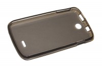 Накладка силиконовая для смартфона Lenovo A630 Dark Transparent