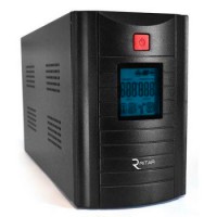 ИБП Ritar RTM2000 (1200W) Proxima-D, LCD, AVR, 4st, 3xSCHUKO socket, 2x12V7Ah, m