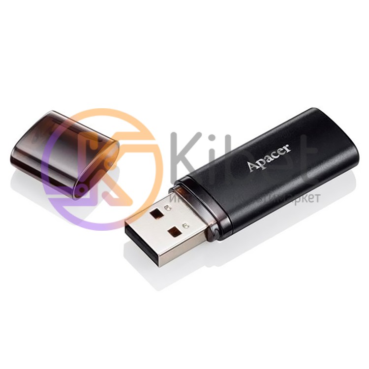 USB Флеш накопитель 16Gb Apacer AH23B Black, AP16GAH23BB-1