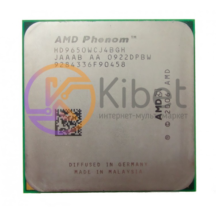 Процессор AMD (AM2+) Phenom X4 9650, Tray, 4x2,3 GHz, L3 2Mb, Agena, 65 nm, TDP