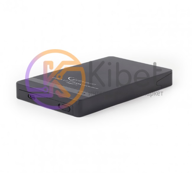 Карман внешний 2.5' Gembird, Black, USB 3.1, 1xSATA HDD SSD, питание по USB (EE2