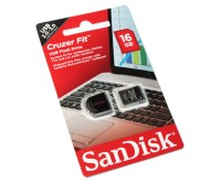 USB Флеш накопитель 16Gb SanDisk Cruzer Fit, Black (SDCZ33-016G-G35)
