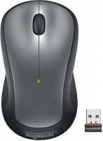 Мышь Logitech M310, Silver Black, USB, беспроводная, оптическая, 1000 dpi, 3 кно