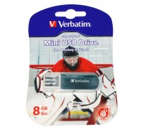 USB Флеш накопитель 8Gb Verbatim Store'N'Go Mini Ice Hockey 49878