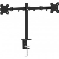 Кронштейн настольный для двух мониторов 14-29' Walfix DM-400B VESA 100х100 мм, д
