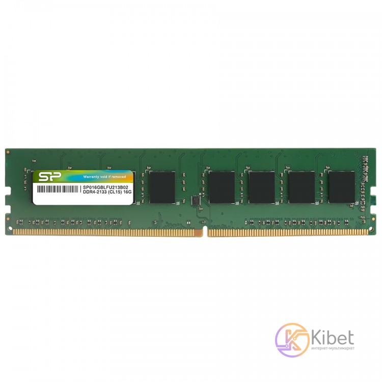 Модуль памяти 16Gb DDR4, 2133 MHz, Silicon Power, 15-15-15, 1.2V (SP016GBLFU213B