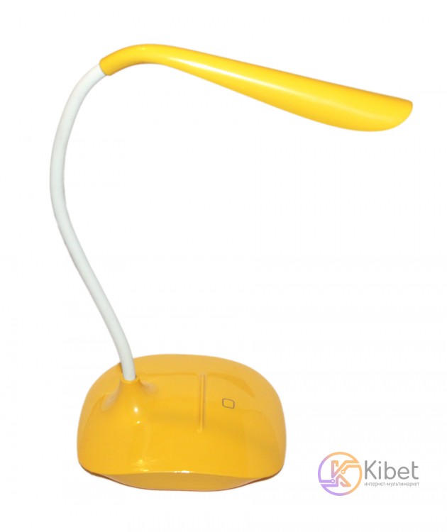 Лампа настольная LED Touch G-602, Yellow, 500mA, 3 режима, зарядка от USB, 1xUSB
