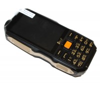 Смартфон Dbeif D2017 Black Gold, IP56, 2 Mini-SIM, сенсорный емкостный 3.5' (128