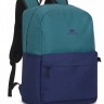 Рюкзак для ноутбука 15.6' RivaCase Mestalla, Aquamarine Cobalt Blue, полиэстер,